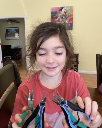8th birthday present- pliers to make jewlery